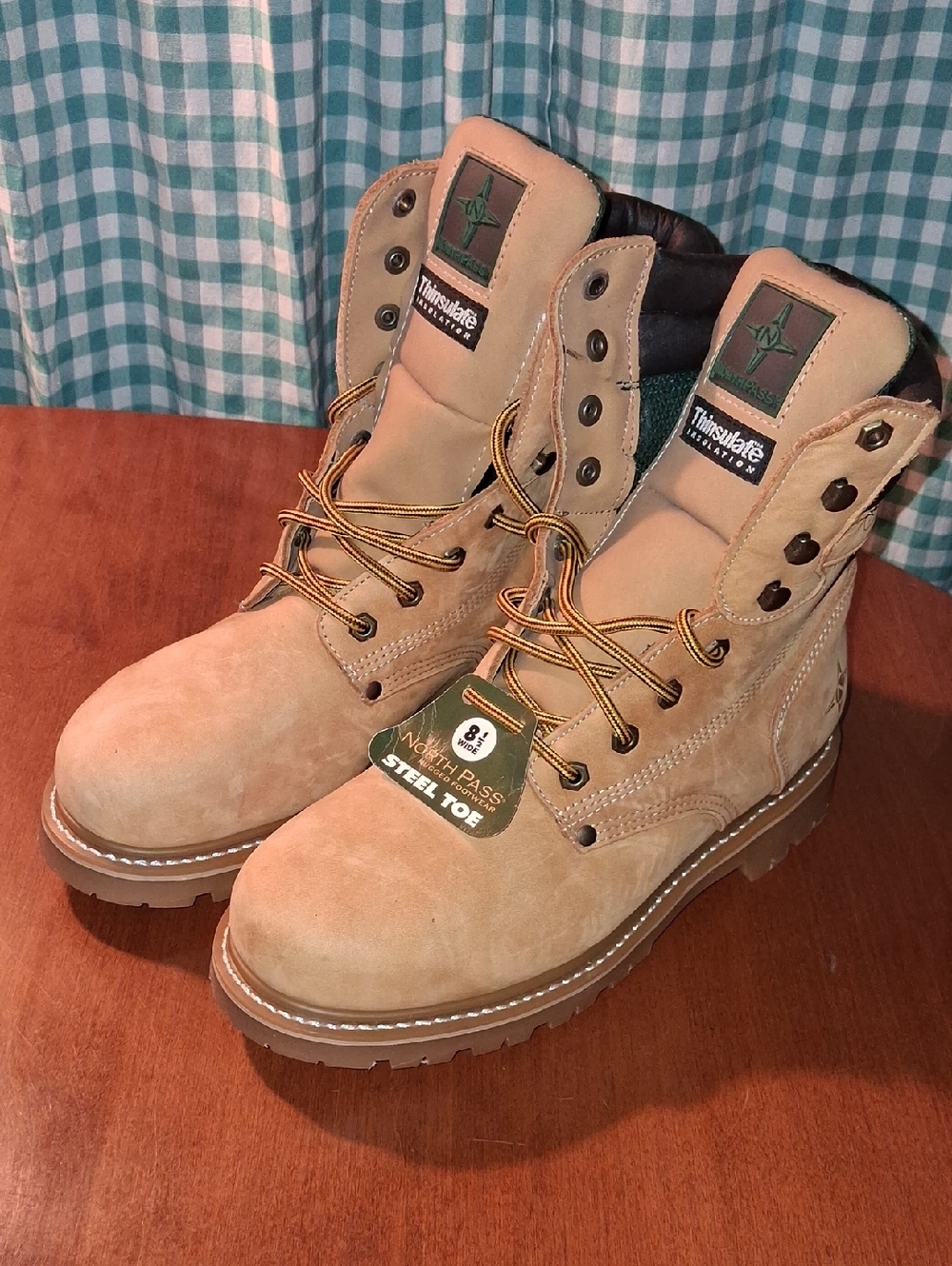 North Pass steel Toe Work Boots